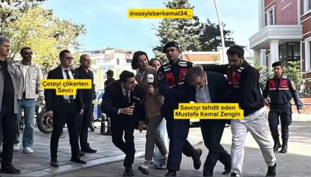 Savcı kendisini tehdit edenleri böyle izledi! Parmak sallayarak tehdit etmişti 4